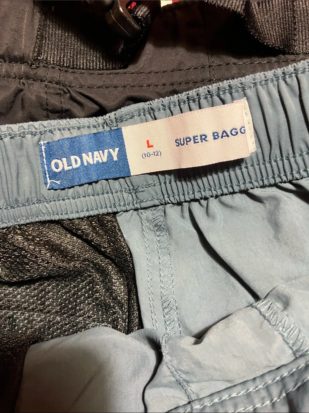 OLD NAVY LOT OF 2  KIDS CASUAL  CARGO PANTS  with Built-In Belt AND POCKETS